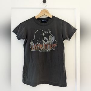 Authentic GUC Junk Food Tee "Lick It Up Tour" shirt by KISS - Size XS
